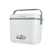 Small Cooler Hard Shell, 11 Qt Portable Rotomolded Cooler with Handle, Ice