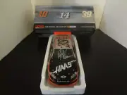 ryan newman 2012 autographed signed haas automation 1/24 Global Coa