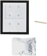 Fenteer Precious Memories Baby Handprint and Footprint Kit, Black, as described
