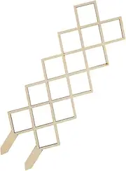 DECOMELODY Indoor Plant Frame Support Sturdy Garden Support Rack Honeycomb Grid for Climbing Plants