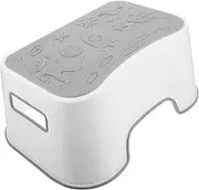 Hoement Comfortable Step Stool for Boys and Girls Toilet Squat Stool Bathroom Accessory