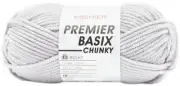 Premier Basix Chunky Yarn-Light Grey 1145-23