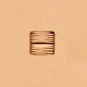 X507 Basketweave Leather Stamp