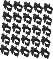 Amosfun 50Pcs Car Wire Holder Clips Durable Cable Management Clips for Automotive Wiring Organization Sturdy Cord Fixing for Various Vehicle Models