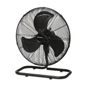 Dimplex 40cm High Velocity Oscillating Floor Fan Black Home Air Cooling