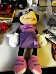 LARGE 23" Disney Minnie Mouse Stuffed Animal Soft Plush Toy in Pink Dress