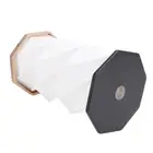 Rotating Folding Table Light Bedside Table Lamp Stepless Dimming Black For