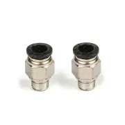SAAS Diff Breather Quick Connect Fitting Straight 1/8 BSP - in a Pack of 2