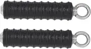 Levemolo 2Pcs Heavy Duty Fitness Handles for Workout Training Non Slip Grip Exercise Accessory for Home and Commercial Gyms for High Pull Down Back Exercises