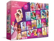 Crown Disney Princess Memory Game 2-4 Players Ages 3+ (MJM204494)