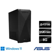 在飛比找momo購物網優惠-【ASUS 華碩】i3四核文書電腦(i3-13100/8G/