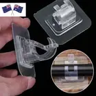 Self-adhesive Rod Hanging Clip Curtain Rod Hook Door Hanger Storage Rack
