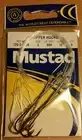 Mustad Snapper Hooks 60 lb test size 2 length 12" Qty. 6 Fishing