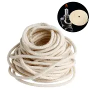 Long Round Wicks Cotton Burner Alcohol Lamp Oil Kerosene Wine Bottle Lighting