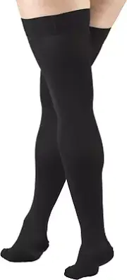 Truform Medical Compression Stockings Closed Toe Dot Top: 20-30 mmHg (8868BL-M)