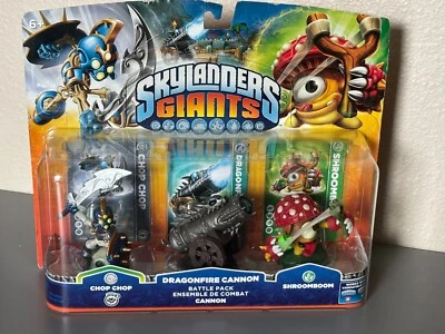 SKYLANDERS GIANTS DRAGONFIRE CANNON BATTLE PACK NEW SEALED RETIRED 2012!