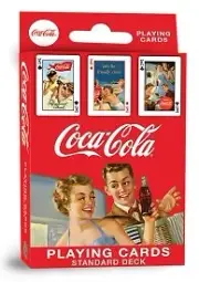 MST92100 Masterpieces Coca-Cola Vintage Ads Playing Cards