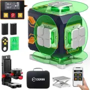 CIGMAN 4x360° 16 Lines Laser Level with Remote&APP Control, Self Leveling CM-S02