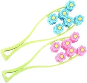ELAYARD 2Pcs Face Roller Massager for Skin Care Facial Care Tool for Lifting and Slimming Handheld Massager for Home and Travel Use Promotes Blood Flow and Enhances Skin Elasticity