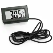 Digital LCD Thermometer Home/Fridge/Freezer/Aquarium/Fish Tank Temperature Black