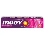Moov Pain Relief Cream 50g x 5 Packs – Back, Joint & Muscle Pain Fast Relief