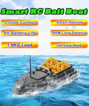 Smart GPS Fishing RC Boat: Auto Return, 500m Range,10000mAh - Bait Delivery D16