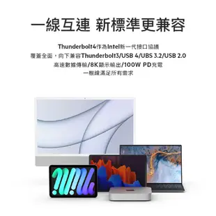 Belkin 高速傳輸線 Thunderbolt 4 1M 2M Type-C to C 充電線 PD快充 BEL35