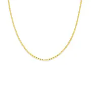 9ct Gold 45cm Solid Paperclip Chain
