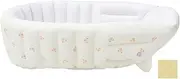 DJAPWPX Inflatable Baby Bathtub, Anti Slip Versatile Toddler Bathtub with Air Pump, Comfortable Mini Air Swimming Pool, Portable Baby Infant Bath Tub Kit for Newborn (Bear Head)
