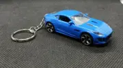 Majorette jaguar f-type R high detail diecast car keyring