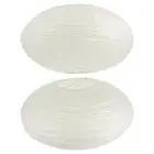 2 Pcs Paper Lantern Shade Decorative Lamp Shades Hanging Lampshades