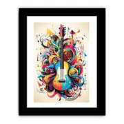 Music Art Poster Art Framed print