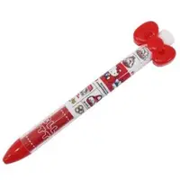 在飛比找O!MyGod購物商城優惠-三麗鷗 2C原子筆-Kitty /300 紅緞帶