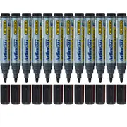Artline 577 Whiteboard Marker 2mm Bullet Black Box 12 Bulk
