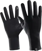 [Abaodam] 1Pair Winter Touch Screen Full Finger Cycling Gloves for Men Women Skid Warm Lightweight Outdoor Sports Gloves