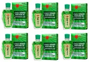 12 X 24ml Eagle Brand Green Refreshing Medicated Oil Relief Headaches & Faster
