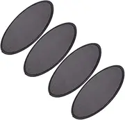 HOMOCONO Versatile Round Folding Fans 4 Pack Portable Hand Fans Elegant Design for Hot Days Decorative Events