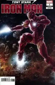 TONY STARK: IRON MAN #1 CONNECTING VARIANT BY MARVEL COMICS 2018