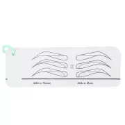 Microblading Eyebrow Practice Stencils Tool Eyebrow Drawing Paper Template M CHW