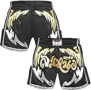 [Morgan Sports] Morgan Elite Retro Muay Thai Shorts [Small]