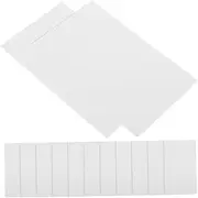 JEWEDECO Flash Cards Blank Note Pad 100 Pcs Index Cards Notepads Study for School Supplies