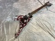 DEAN Michael Amott Tyrant X Splatter (Splatter Custom Graphic)