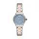 【EMPORIO ARMANI】優雅格調時尚腕錶-銀X藍(AR11597)