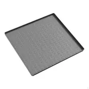 Cover for Washing Machine And , Protective Pad on Top, Raised Edges, Refrigerator Floor Mat grey L