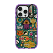 iPhone 16 Pro Impact Ring Stand Case MagSafe Compatible TALISMANS viridian green