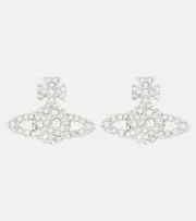 [Vivienne Westwood] Vivienne Westwood Grace Orb embellished earrings One size silver