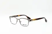 NEW McQ by Alexander McQueen Eyeglasses MQ0042O 002 52-17-145 Gunmetal Havana