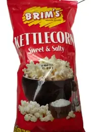 Brim’s Kettlecorn Sweet & Salty Snack Foods 5 oz