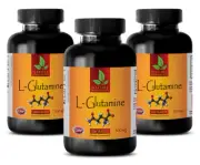 L Glutamine Bodybuilding Powder - L-GLUTAMINE 500mg - Support Detoxification 3B
