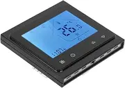 Smart LCD Display Temperature Control Thermostat for Water Heating Suitable for Home Use (Black)